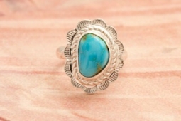 Turquoise Jewelry Genuine Royston Turquoise Ring